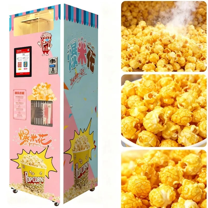 Food With Snacks - Máquina de Pipoca Automática Inteligente de