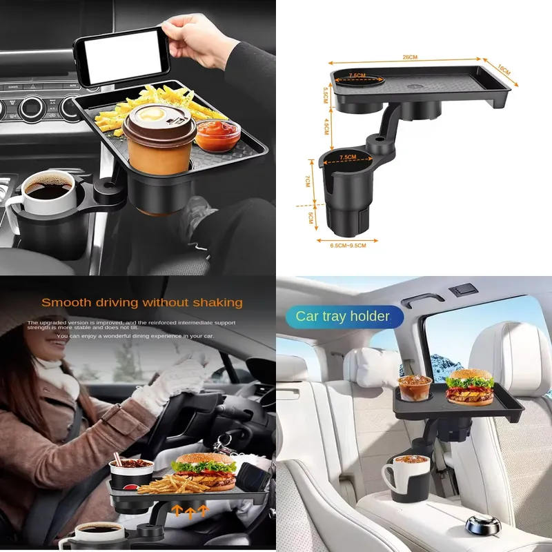 Food With Snacks - Suporte Expansível para Copos de Carro,