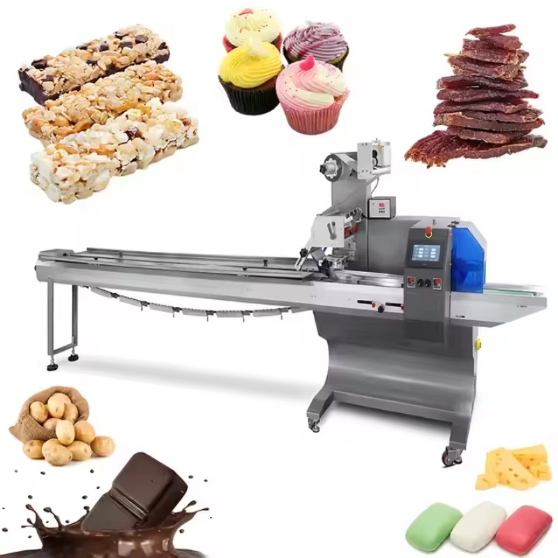 Food With Snacks - Máquina Automática de Embalagem Tipo Travesseiro