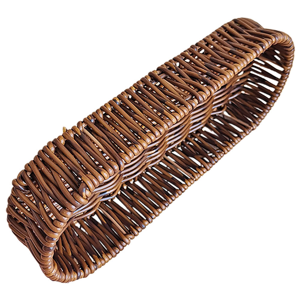 Food Snacks Basket - Cesta de Pão Oval de Plástico