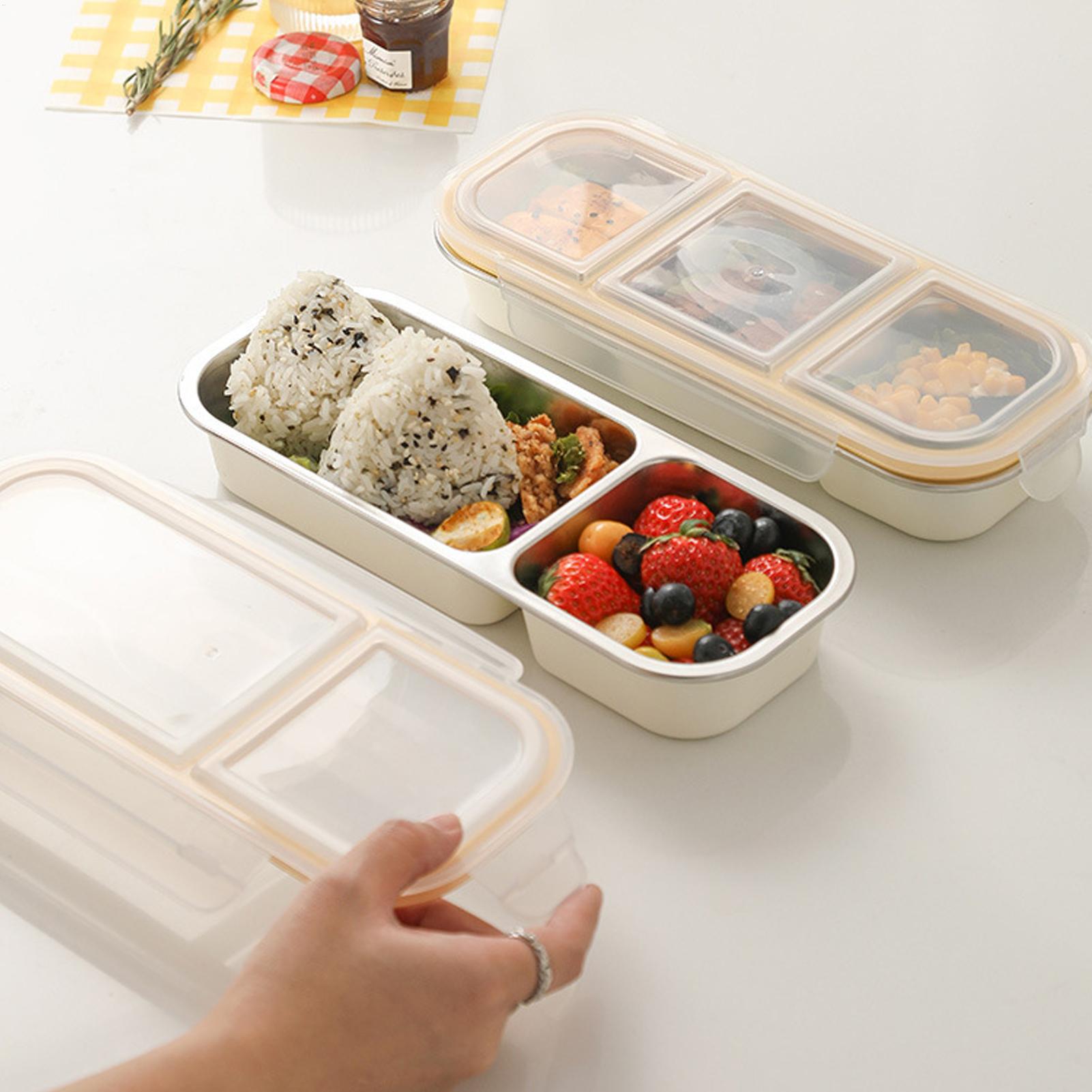 Food Snacks For School - Caixa de lanche de aço inoxidável