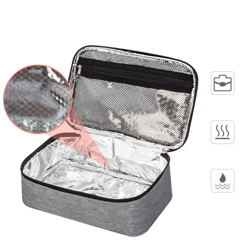 Food Snacks For School - Bolsa Térmica Portátil Pequena para Almoço,