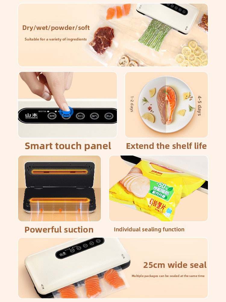 Máquina Seladora a Vácuo Mini  - Food With Snacks avaliação e preço