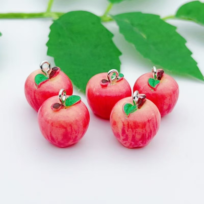 10 Peças de Maçãs Miniatura de - Food & Snacks Coloring Book Bold & Easy avaliação e preço