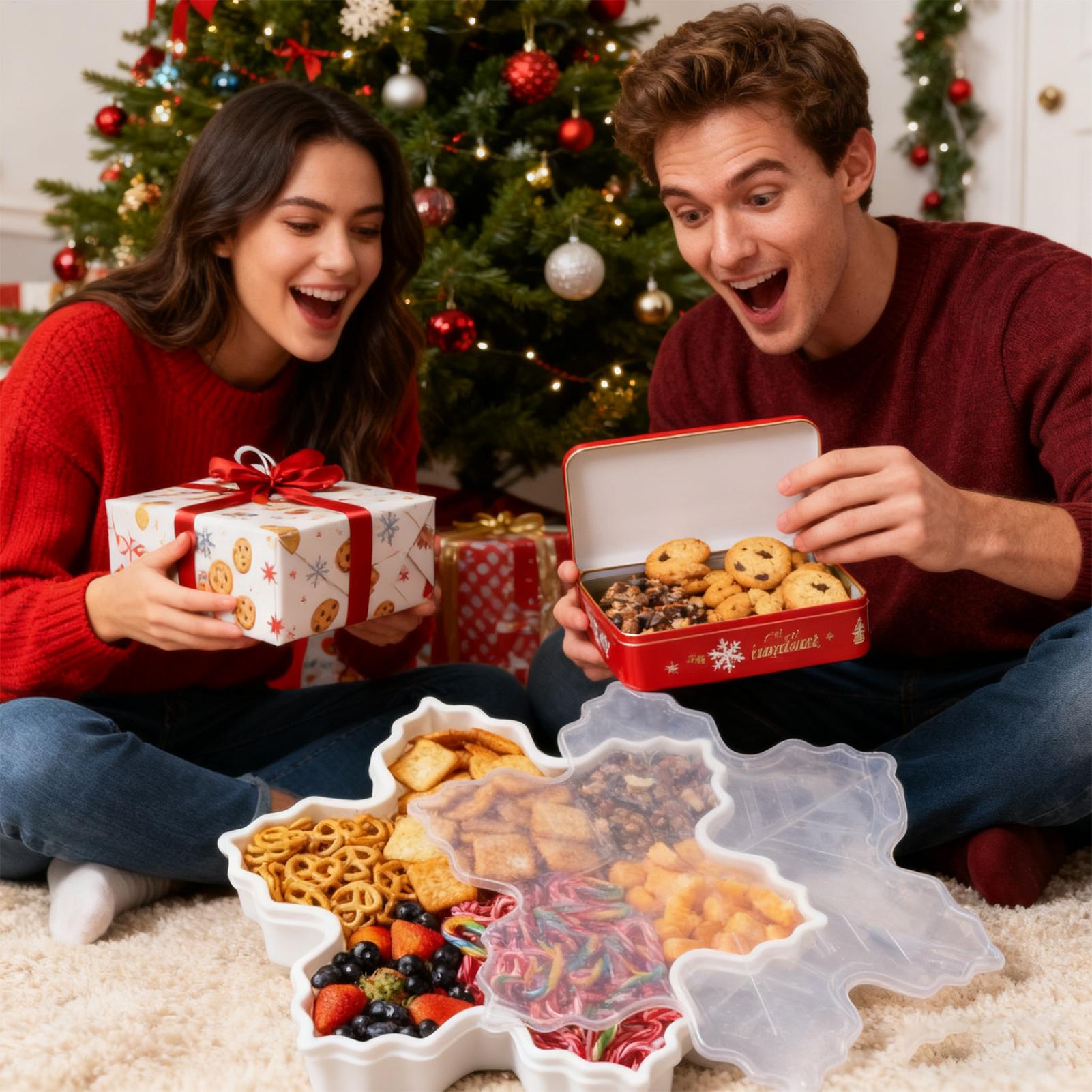 Bandeja de lanche de natal org - Food Platter Snacks avaliação e preço