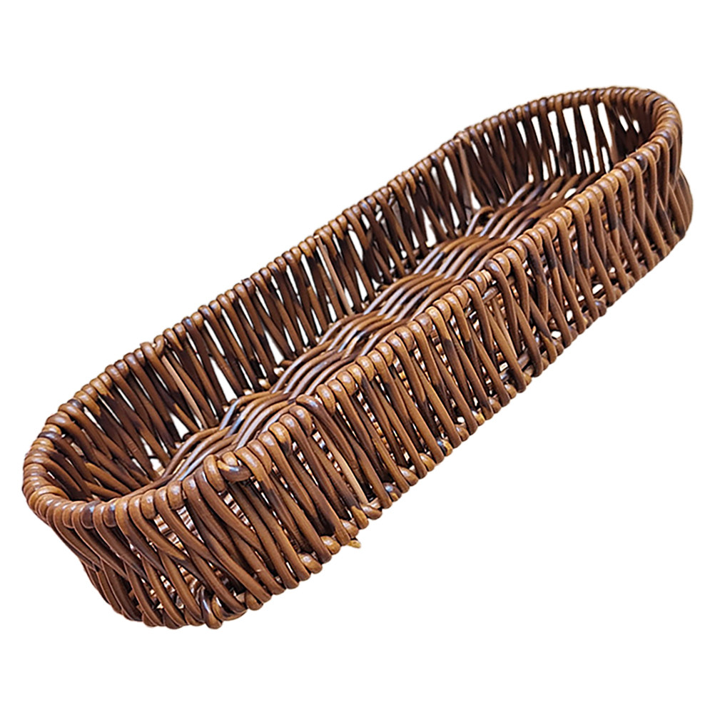 Cesta de Pão Oval de Plástico  - Food Snacks Basket avaliação e preço