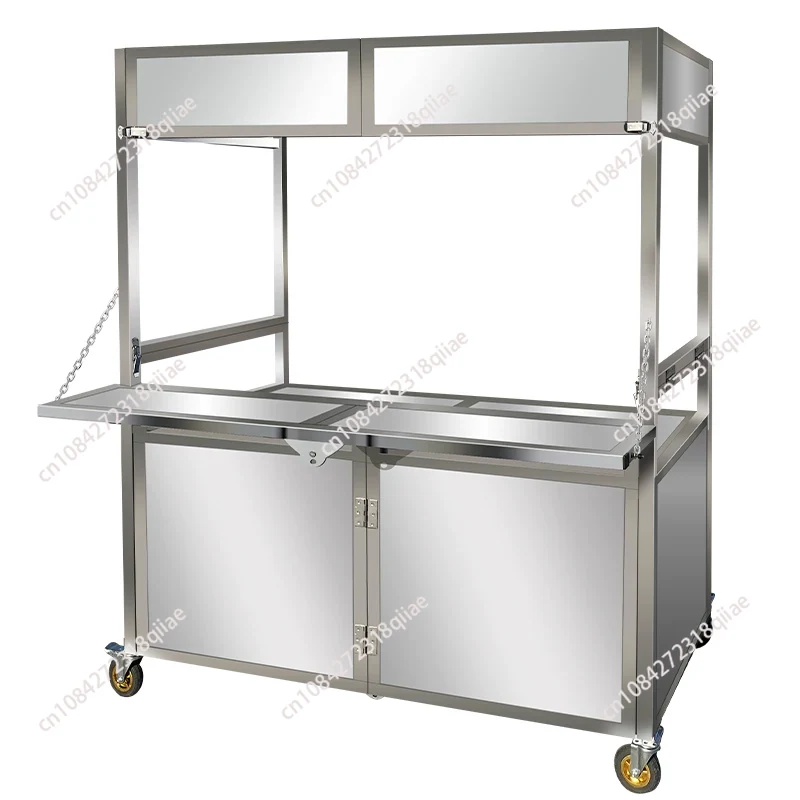 Carrinho de Venda Portátil e D - Food Grocery Snacks avaliação e preço