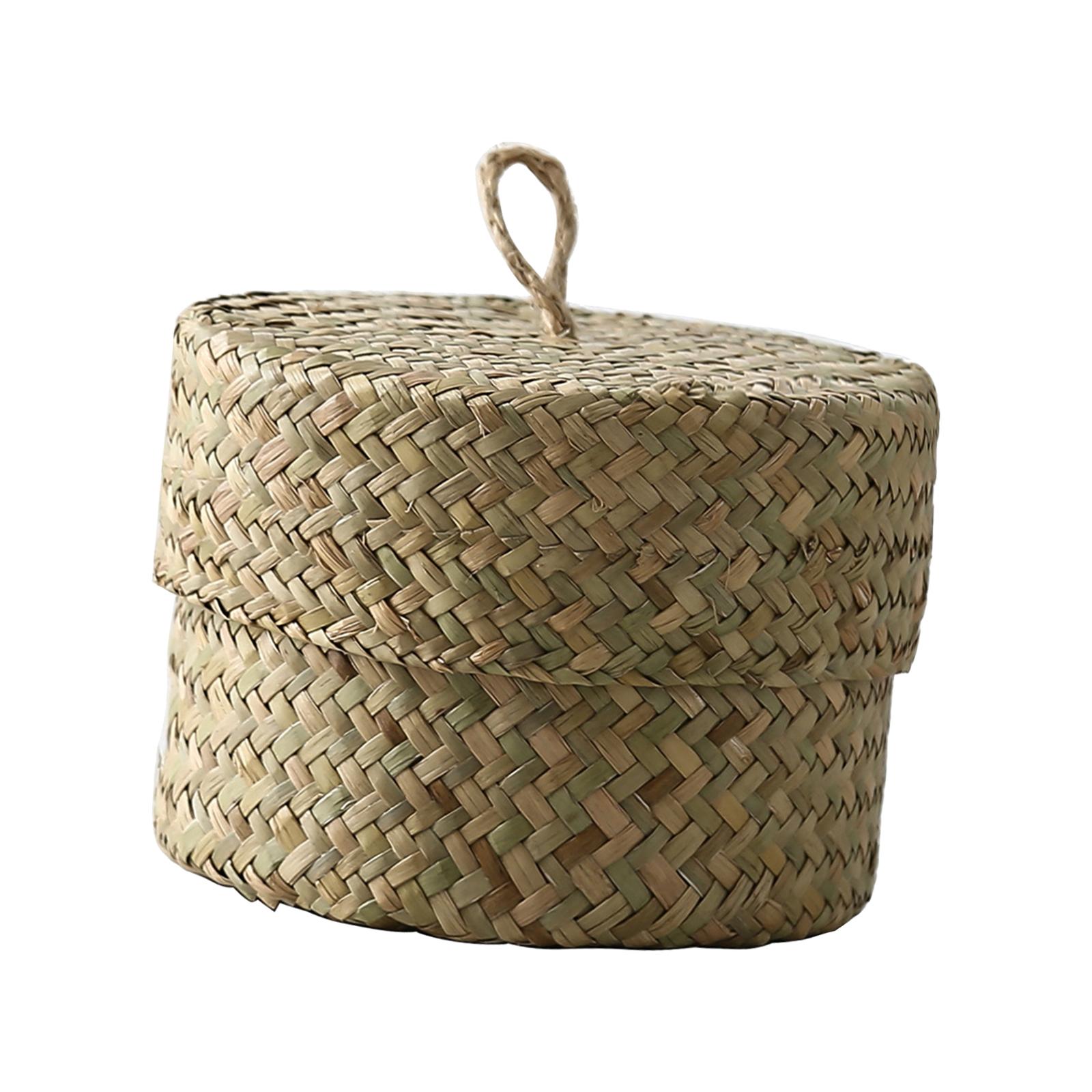 Cesta de Armazenamento de Palh - Food Snacks Basket avaliação e preço
