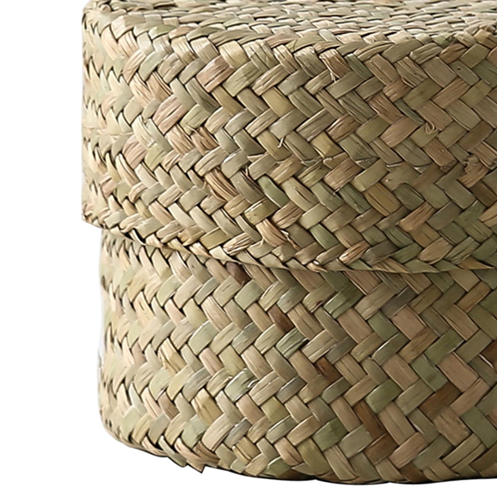 Cesta de Armazenamento de Palh - Food Snacks Basket avaliação e preço