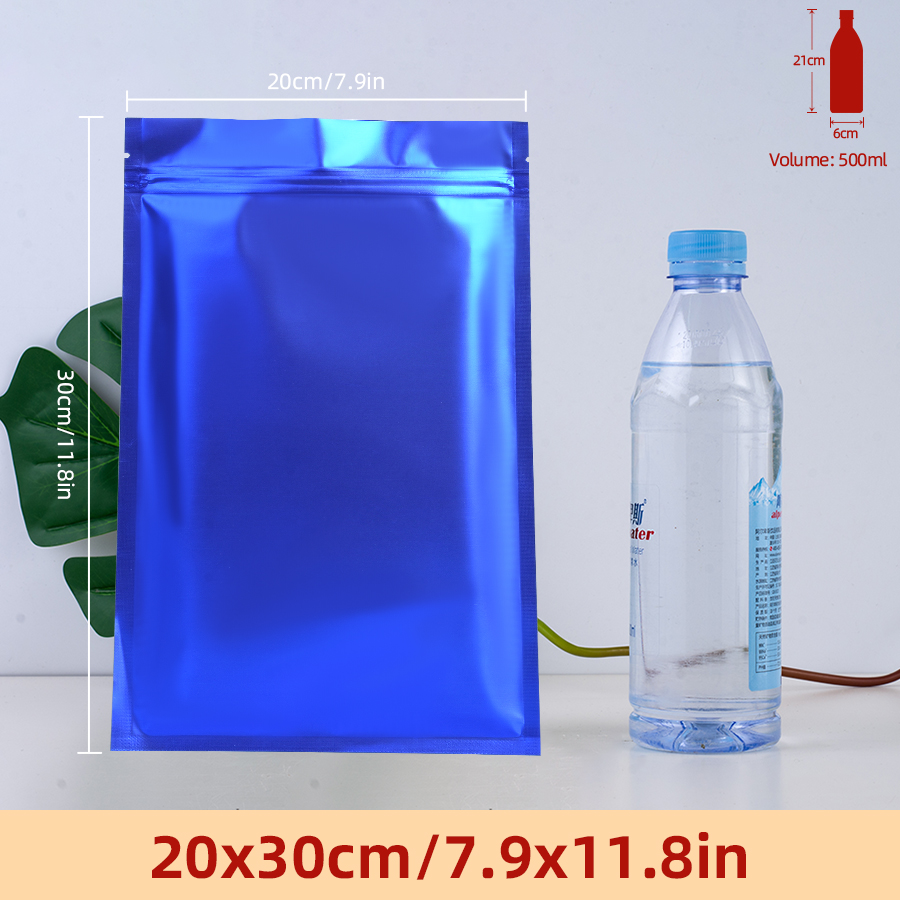 100 unidades de bolsas com zíp - Food With Snacks avaliação e preço