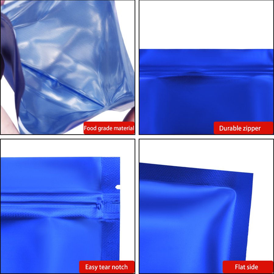 100 unidades de bolsas com zíp - Food With Snacks avaliação e preço