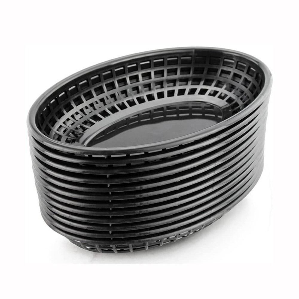 D9 7PCS/Lote Cestos Plásticos  - Food Snacks Basket avaliação e preço